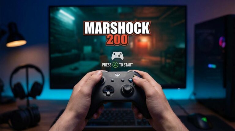 can marshock200 be played with controller