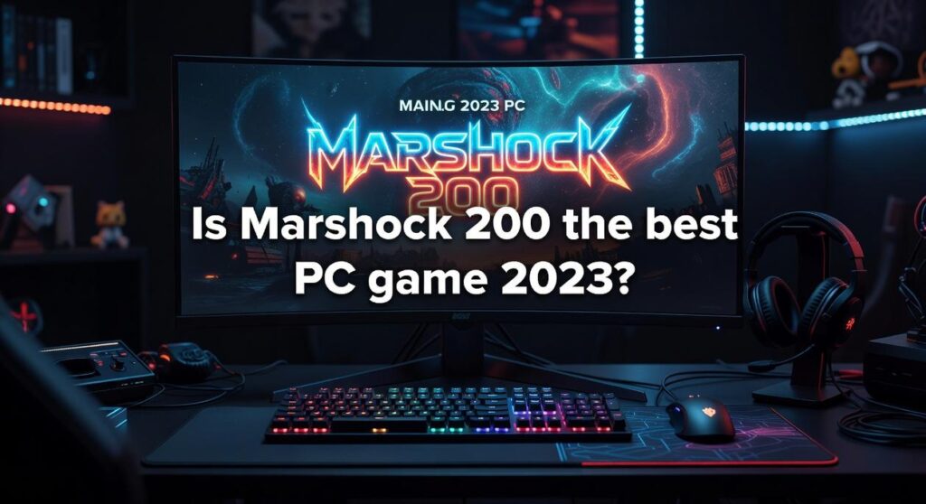 is marshock200 the best pc game 2023