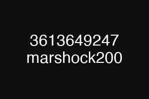 3613649247 marshock200